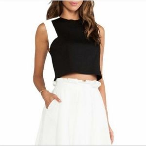 Torn by Rony Kobo Sleeveless Crop Top